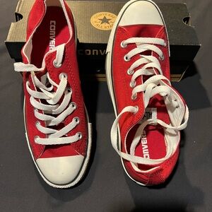 Women brand new red cotton sneakers